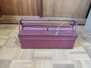 Caja Herramientas FAME Vintage Metal Roja