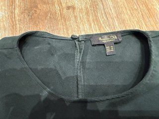 Top Massimo Dutti verde oscuro Talla XS