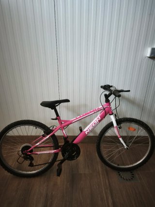 Bicicleta Niña Neon 24 Pulgadas