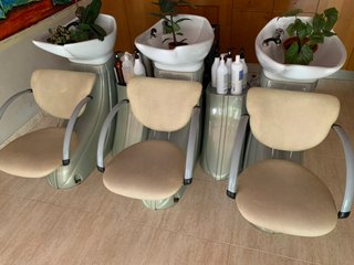 Lavacabezas para peluquería (3 unidades)