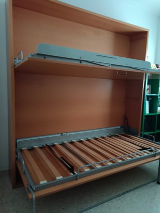 Litera abatible doble con escalera