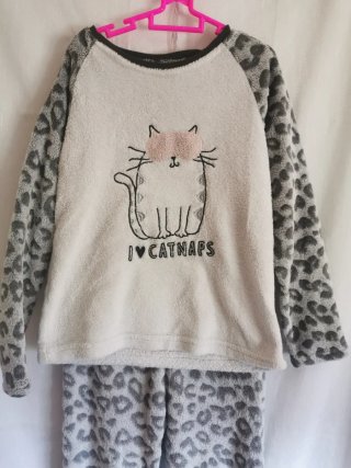 Lote niña 7-8 años 128 Charanga Primark gatos