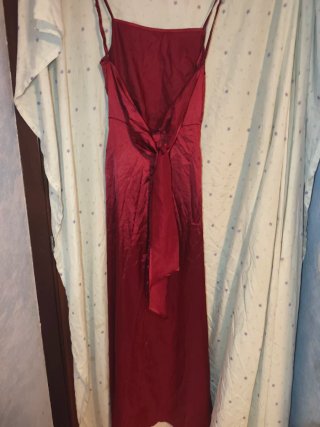 Vestido rojo largo fiesta