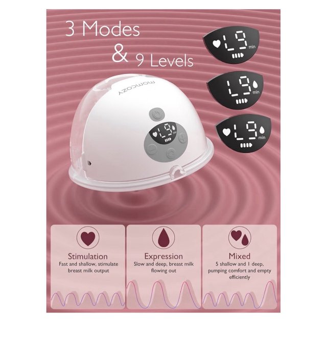 Momcozy M5 Extractore di Latte Portatile Elettrico