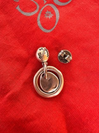 Pendientes Uno de 50 Plata