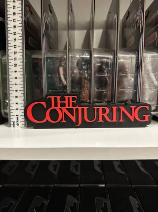 The Conjuring 3D logo