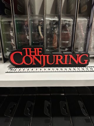 The Conjuring 3D logo