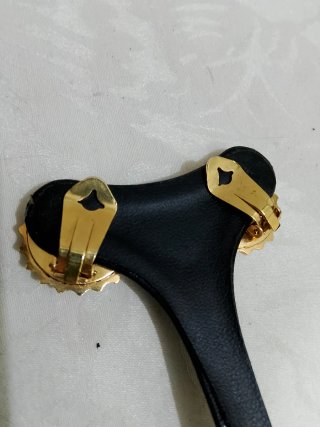 Orecchini clip con strass