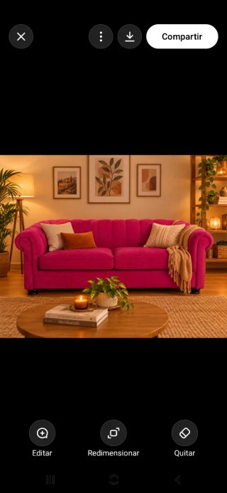 Sofá Chester fucsia Terciopelo 2,20m, nuevo