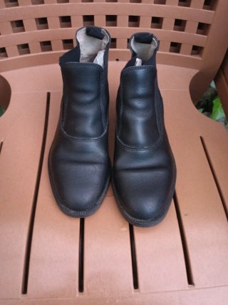 Botines de montar a caballo negros