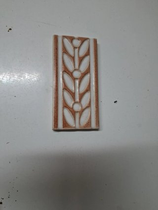 Azulejo decorativo 10x5
