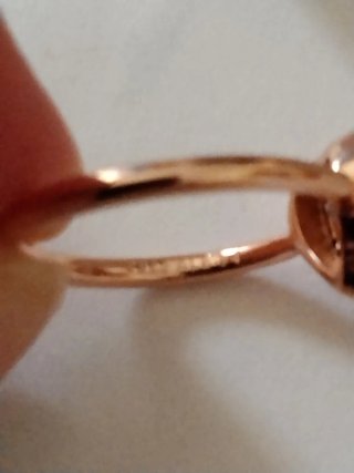 Anillo Pandora Corazón Rosa Oro