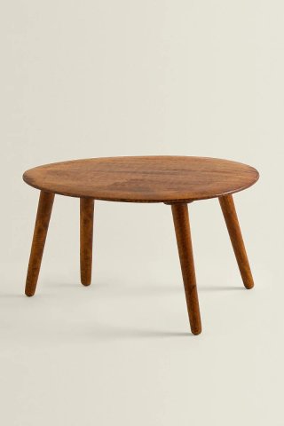 Mesa de centro madera estilo nórdico/vintage