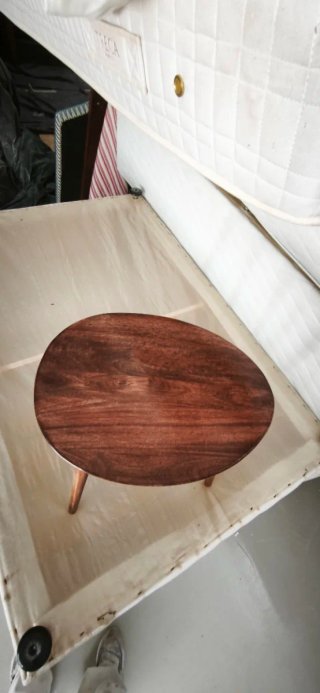 Mesa de centro madera estilo nórdico/vintage