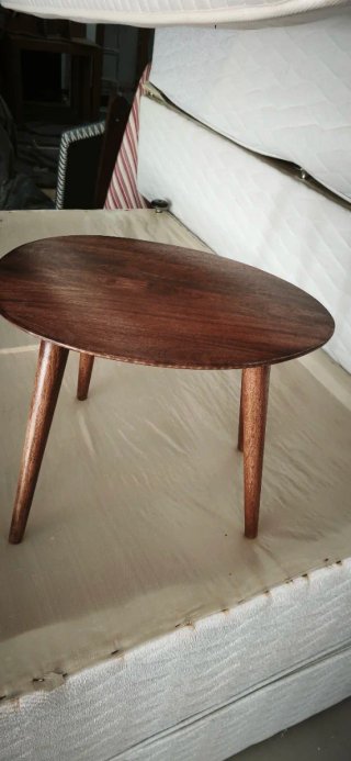 Mesa de centro madera estilo nórdico/vintage