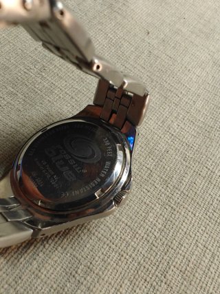 Orologio Fossil Uomo Nero e Argento