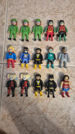 Lote Figuras Kinder Sorpresa DC Comics