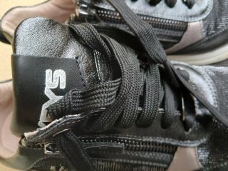 Scarpe donna nere e argento