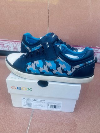 Deportivas Geox Camuflaje Azul Talla 39