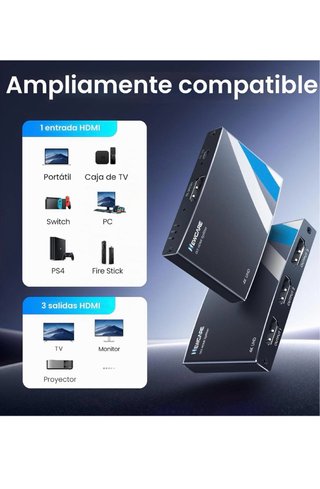 NEWCARE Divisor HDMI 1x3 4K UHD