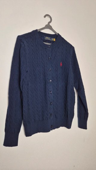 Casaco malha mulher Polo Ralph Lauren L Azul