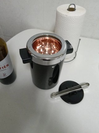 Cubitera Negra y Plateada