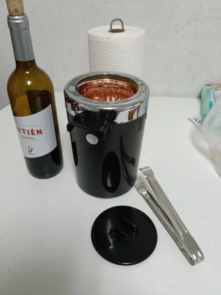 Cubitera Negra y Plateada