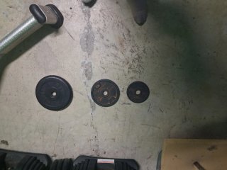 Disco de peso para gimnasio