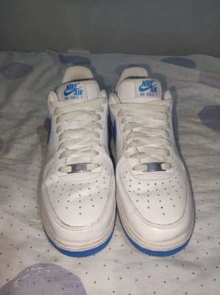 Nike Air Force 1 Blancas y Azules
