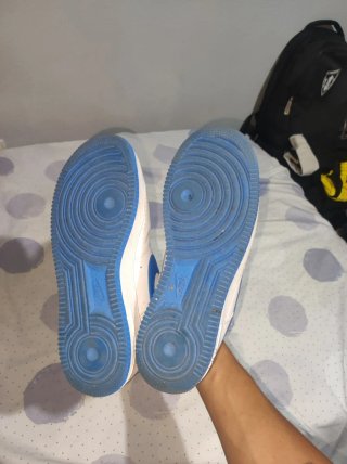 Nike Air Force 1 Blancas y Azules