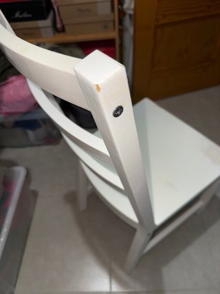 Mesa comedor extensible ikea + 4 sillas