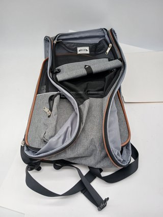Transportin Gato Extensible con 4 Entradas | Mochila Transpirable - Transportin Perro Pequeño con Ar