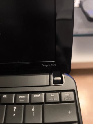 NEGOCIABLE  Compaq Mini 2009 Portátil Negro/Gris