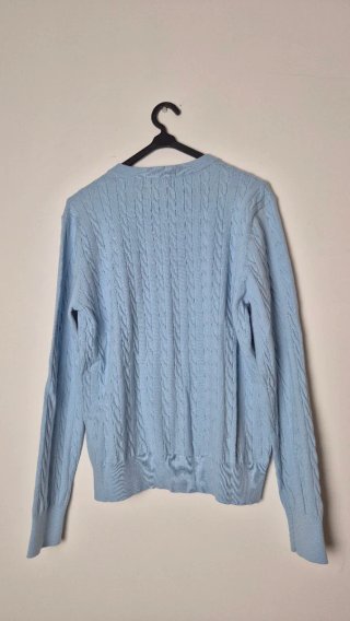 Casaco malha mulher Polo Ralph Lauren azul XL