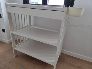 Cambiador Bebé Ikea Gulliver + Accesorios