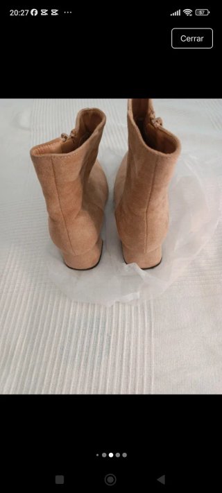 Botines beig