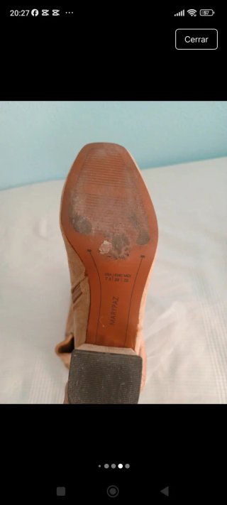 Botines beig