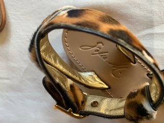 Sofia M. sandali animalier pelle donna 36