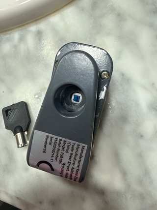 Candado Alarma Disco Moto 110dB