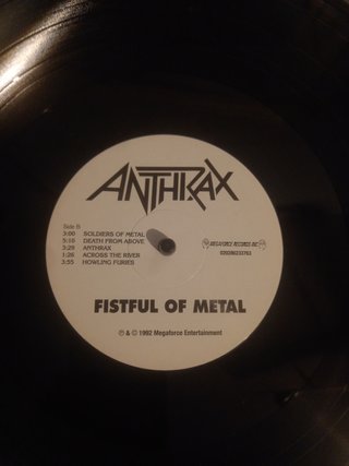 Anthrax - FISTFUL OF METAL LP