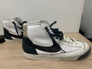 Nike Blazer Mid Zapatillas Blancas y Verdes
