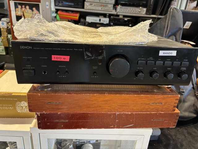 Amplificador Denon PMA-425R Negro