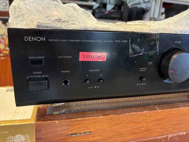 Amplificador Denon PMA-425R Negro
