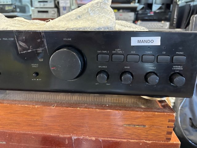 Amplificador Denon PMA-425R Negro