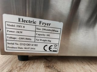 Freidora Profesional IRIMAR 10L