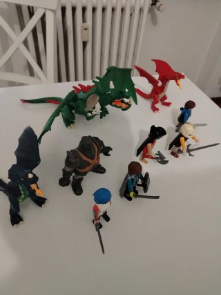 Playmobil Draghi e Cavalieri