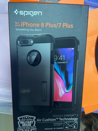 Funda Spigen iPhone 8 Plus/7 Plus Tough Armor 2