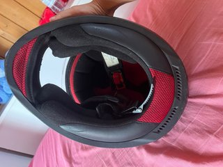 Casco de moto negro Ls2