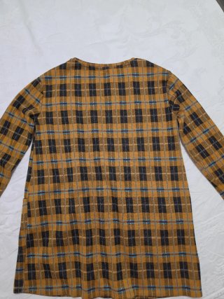 Vestido de niña a cuadros