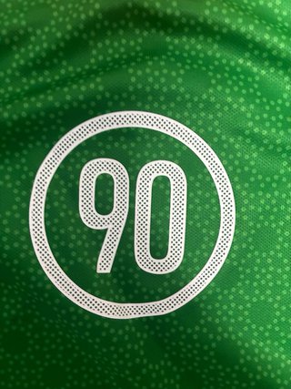 Camiseta Nike Total 90 Verde y Roja